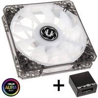 Ventilateur pour boîtier PC Bitfenix Spectre Pro RGB noir (transparent), blanc (transparent) (l x h x p) 120 x 120 x 25 mm
