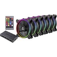 Ventilateur pour boîtier PC Enermax 6x Kit T.B. RGB noir, RVB (l x h x p) 120 x 120 x 25 m