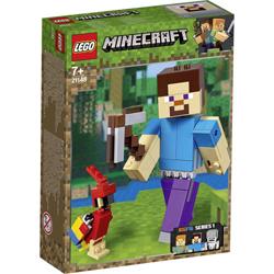 Bigfigurine Minecraft Steve et son perroquet LEGO MINECRAFT 21148