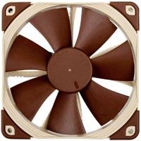 Dissipateur thermique pour processeur avec ventilateur Noctua NF-F12 5V marron, beige (l x