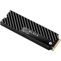 Western Digital WDS500G3XHC SSD interne NVMe/PCIe M.2 500 Go Black SN750 High-Performance Gaming Heatsink Reta