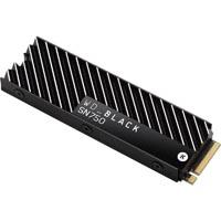Western Digital WDS100T3XHC SSD interne NVMe/PCIe M.2 1 To Black SN750 High-Performance Gaming Heatsink Retail PCIe 3.0 x4