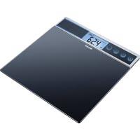 Beurer GS 39 Pèse-personne numérique Plage de pesée (max.)=150 kg noir avec synthèse vocal