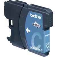 Cartouche dencre pour imprimante Brother LC1100HYC cyan