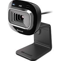 Webcam HD 1280 x 720 pixels Microsoft LifeCam HD-3000 pied de support, support à pince