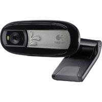 Webcam 640 x 480 pixels Logitech C170 pied de support, support à pince