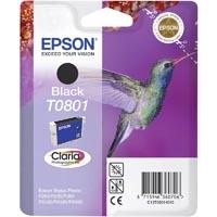 Cartouche dencre Epson T080140 (colibri) noire