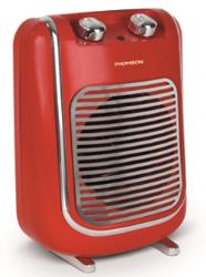 Radiateur soufflant THOMSON 2000W Mobile Fifty Rouge