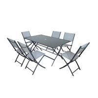Ensemble table et 6 chaises MOMA
