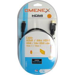 Câble HDMI/Mini HDMI OMENEX 1,8m