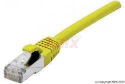 Câble Réseau - DEXLAN - Cordon S/FTP CAT 6a LSOH Snagless Jaune - 0,50m