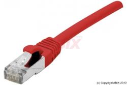 Câble Réseau - DEXLAN - Cordon S/FTP CAT 6a LSOH Snagless Rouge - 0,30m