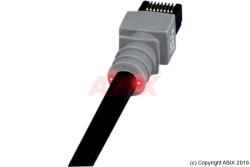 Câble Réseau - PatchSee - Cat 6 U/FTP avec repérage lumineux - noir / 0,60m