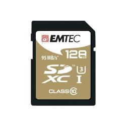 Cartes mémoire EMTEC SDXC Class10 Speedin 128Go
