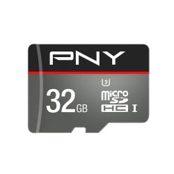 Cartes mémoire PNY Turbo microSDHC UHS-I- 32Go + Adaptateur SD