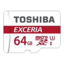 Cartes mémoire TOSHIBA Exceria M302 64Go + Adaptateur SD