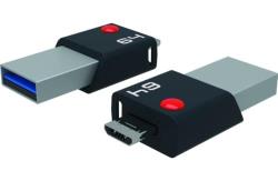 Clé USB - EMTEC - T200 Mobile & Go USB3.0 / MicroUSB - 64Go