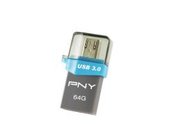 Clé USB - PNY - OTG Duo-Link OU3 64Go