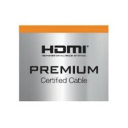 Connectique Audio/Vidéo - DEXLAN - Cordon HDMI Premium HighSpeed avec Ethernet - 5m