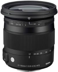 Objectif pour Reflex Sigma 17-70mm f/2.8-4 Macro DC OS HSM Canon