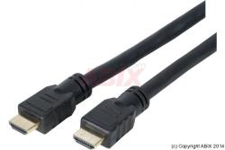 Connectique Audio/Vidéo - GENERIQUE - HDMI HighSpeed avec Ethernet - Noir / 10m