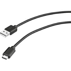Connectique Informatique - TRUST - Câble USB2.0 Type C vers Type A - 1m