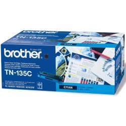 Conso imprimantes - BROTHER - Toner Cyan - TN-135C