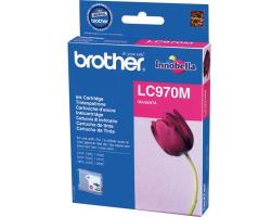 Conso imprimantes - BROTHER - Cartouche d'encre Magenta - LC970M