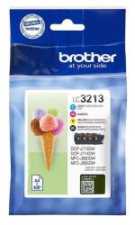 Conso imprimantes - BROTHER - LC3213 - Multipack