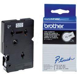 Conso imprimantes - BROTHER - TC291 - Noir sur blanc