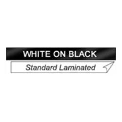 Conso imprimantes - BROTHER - TZe315 - Blanc sur noir