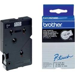 Conso imprimantes - BROTHER - TC101 - Noir sur transparent