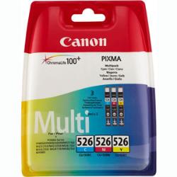 Conso imprimantes - CANON - CLI-526 C/M/Y - Multipack