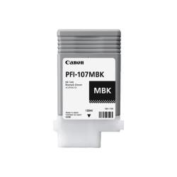 Conso imprimantes - CANON - PFI-107 MBK - Noir mat
