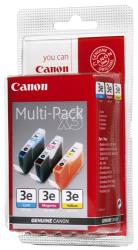 Conso imprimantes - CANON - Pack 3 cartouches (J/C/M) - BCI 3E