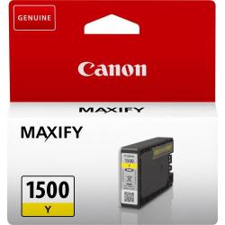Conso imprimantes - CANON - PGI-1500 - Jaune/ 4.5 ml