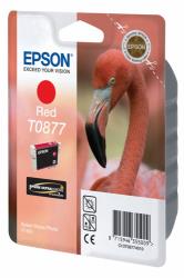 Conso imprimantes - EPSON - Série Flamant Rose - Rouge - T0877