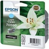 Conso imprimantes - EPSON - Série Lys - Cyan clair - T0595