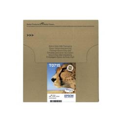 Conso imprimantes - EPSON - T0715 Série Guépard Easy Mail Pack - Multipack