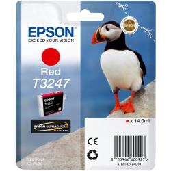 Conso imprimantes - EPSON - T3247 - Rouge / 14 ml