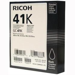 Conso imprimantes - RICOH - GC41K - Noir / 2500 pages