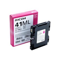 Conso imprimantes - RICOH - GC41ML - Magenta / 600 pages