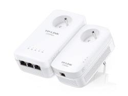 Courant porteur CPL - TP-Link - Kit CPL AV1200 3 ports Gigabit Wi-Fi AC avec prise