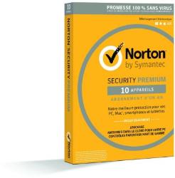Logiciel antivirus et optimisation Symantec Norton Security 10 postes