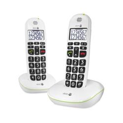 Téléphone pour la maison DORO PhoneEasy 100w Duo Blanc