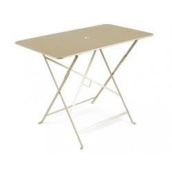 Table Bistro 97x57 cm pliante, Fermob - Couleur - Muscade