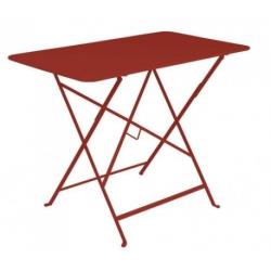 Table Bistro 97x57 cm pliante, Fermob - Couleur - Piment d