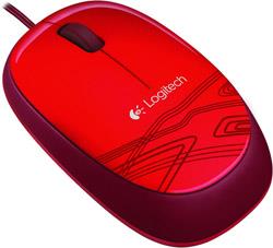 Logitech - Mouse M105 Rouge - 910-002945