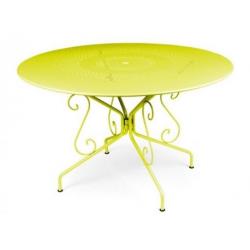 Table Montmartre ronde 117 cm, Fermob - Couleur - Verveine