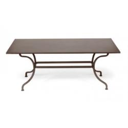 Table Romane 180x100cm, Fermob - Couleur - Rouille